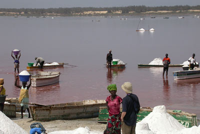 lac Rose cliquer pour agrandir l'image